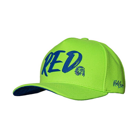 Bone red green vibrant - RED 1128