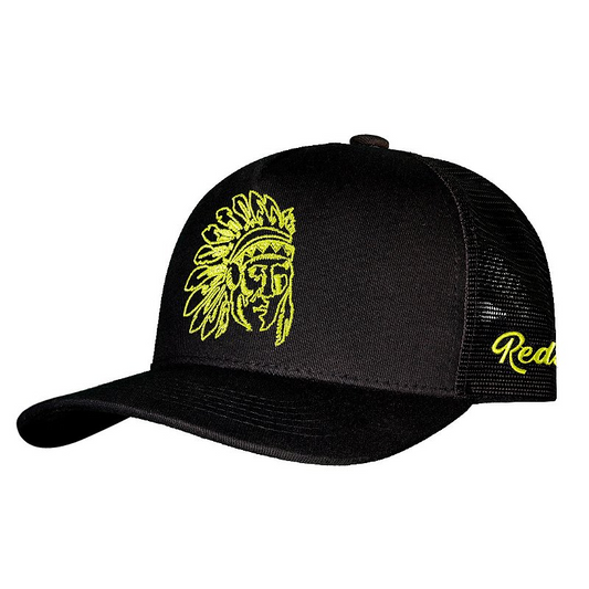 Boné Rm fine yellow strokes - RED 1494