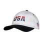 Boné Dad hat Made in USA White - RED 1348