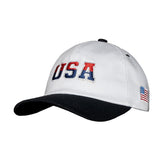 Boné Dad hat Made in USA White - RED 1348