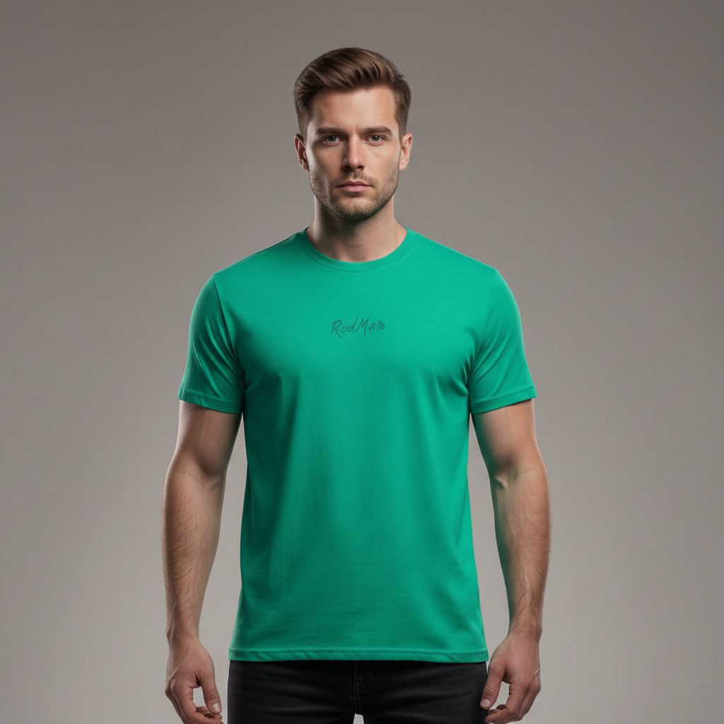 Camiseta basica bordada