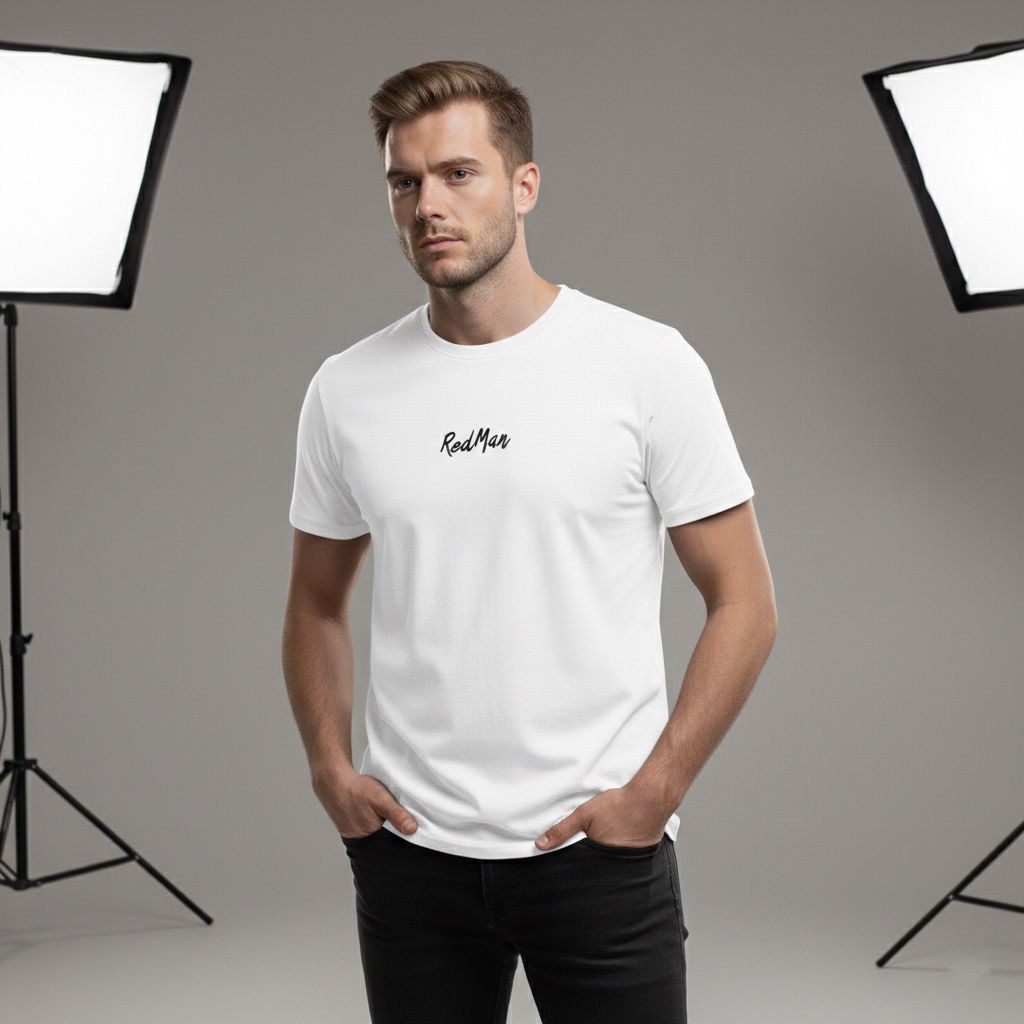 Camiseta basica bordada