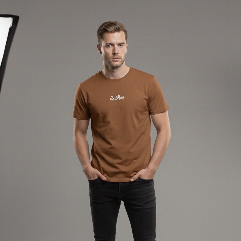 Camiseta basica bordada