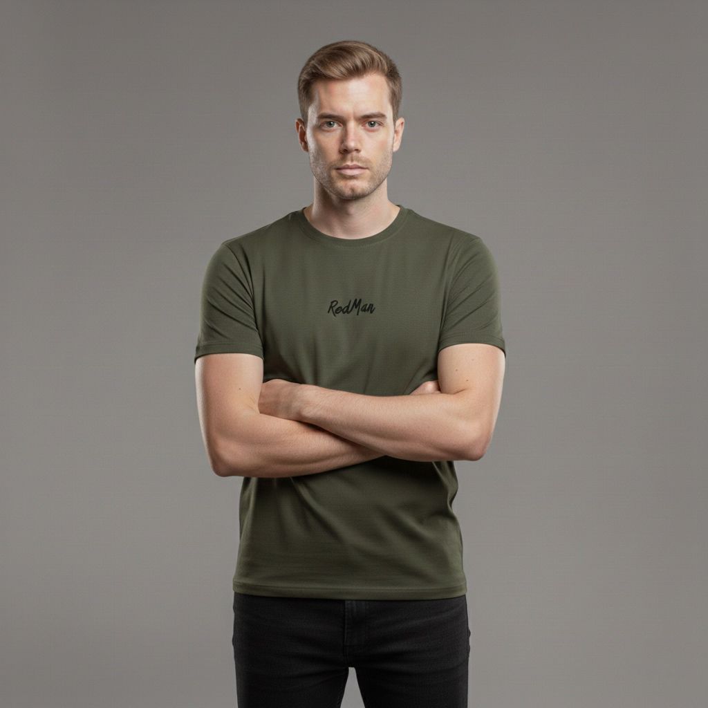 Camiseta basica bordada