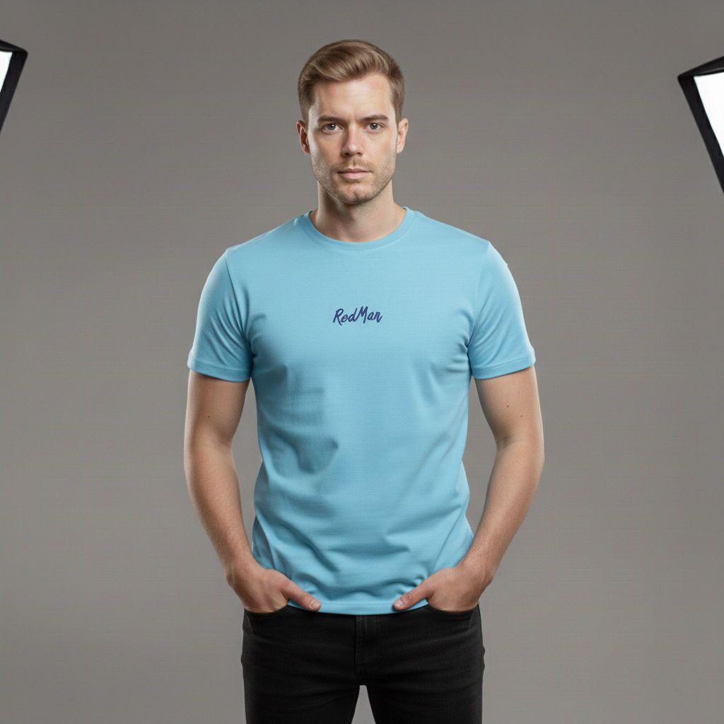 Camiseta basica bordada