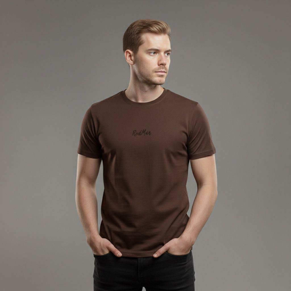 Camiseta basica bordada