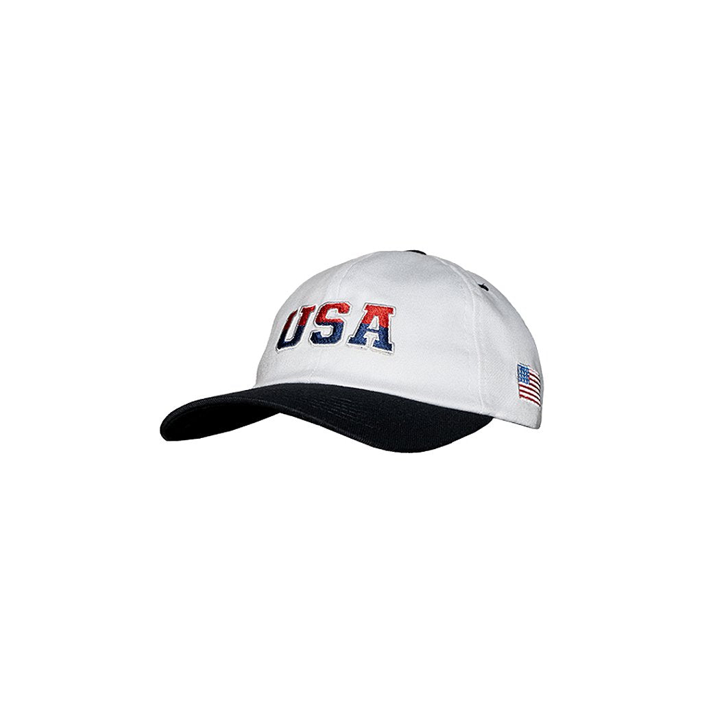 Boné Made in USA White - RED 1348