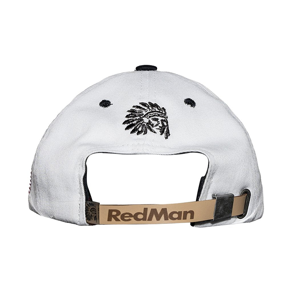 Boné Made in USA White - RED 1348