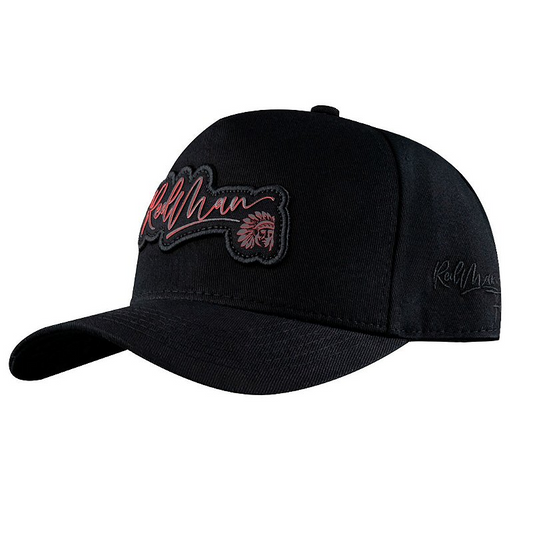 Boné Fire written red - Red 1540