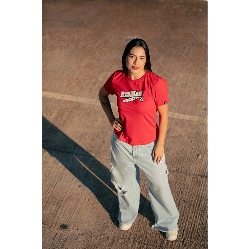 T-SHIRT REDMAN SNOWFALL - FEMININA 063
