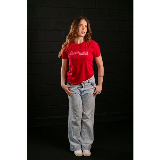 T- shirt feminina - red 057