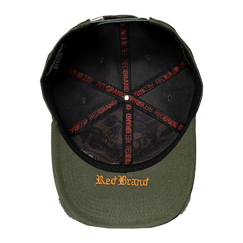 BONÉ strapback roosevelt - RED 1149