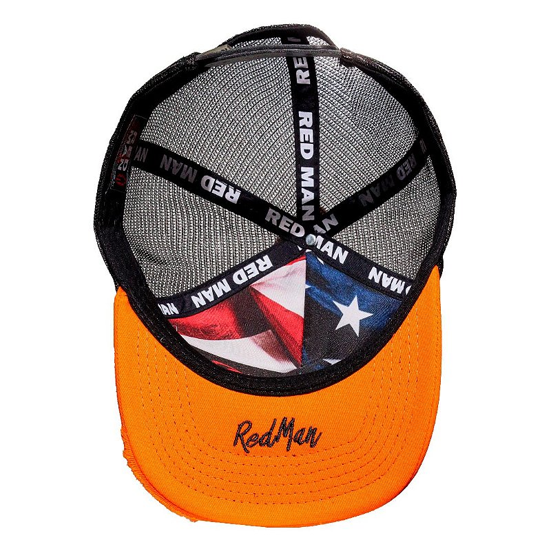 Boné REDMAN Orange Feather - RED 916