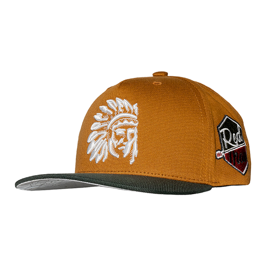 Boné Red Man snapback blant - RED 1232