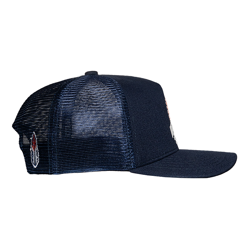 BONÉ red blue Broken - RED 1186