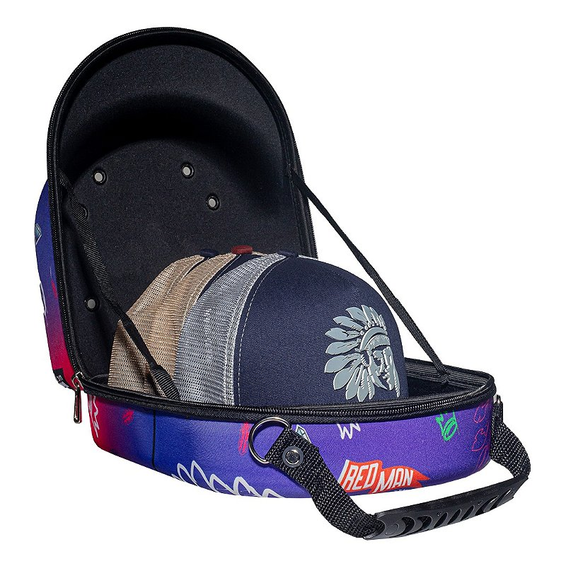 Case Red Man Cap pena (REFLETIVO) - RED 09 (DEGRADE)