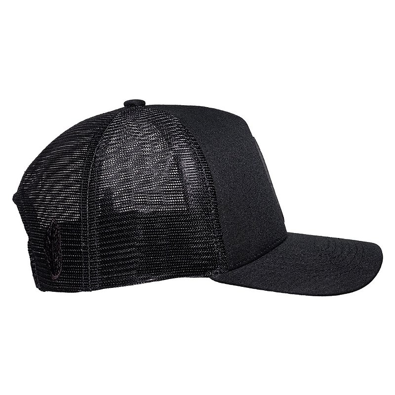 Boné Red Man Black Feather - RED 147