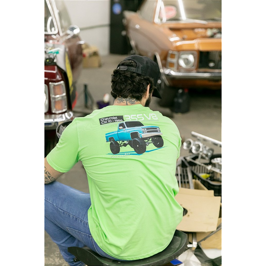 Camiseta Redman truck - red 1107