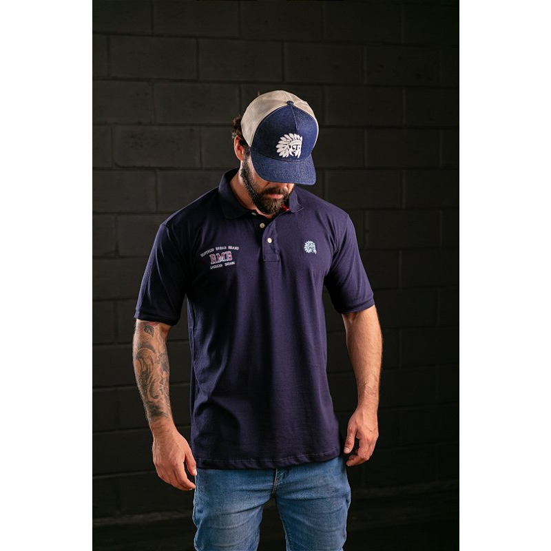 Polo bandeira redman - Red 100