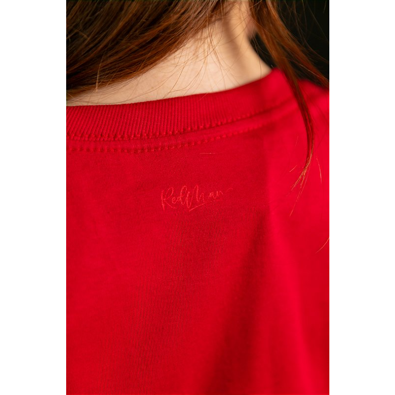T- shirt feminina - red 057