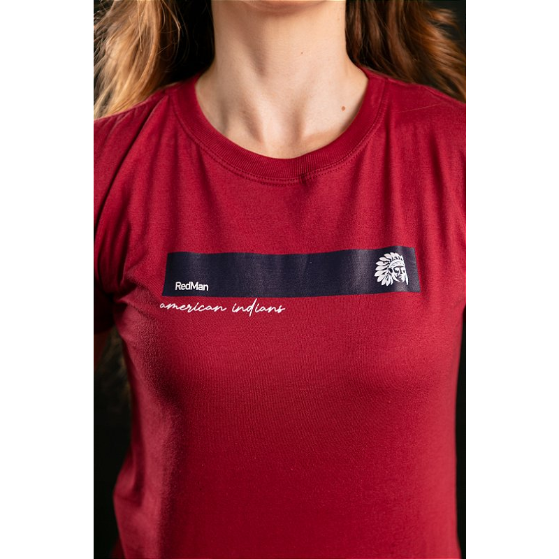 T- shirt feminina - red 067