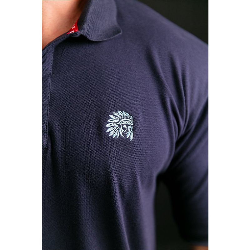 Polo bandeira redman - Red 100