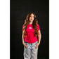 T- shirt feminina - red 072