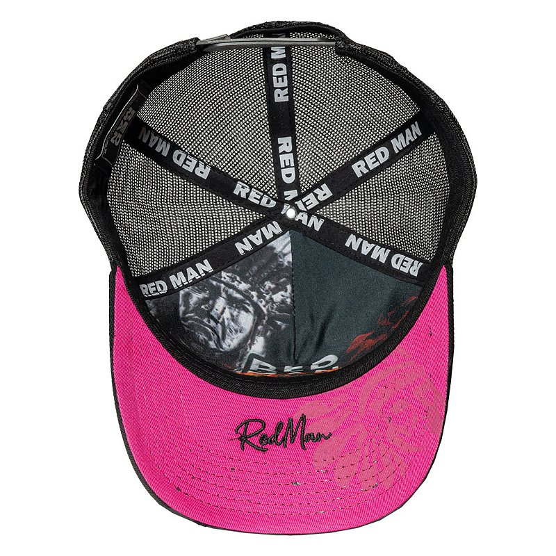 BONÉ red retro fire - RED 1144