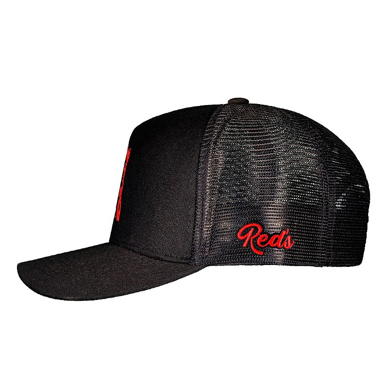 Boné Rm fine red strokes - RED 1492