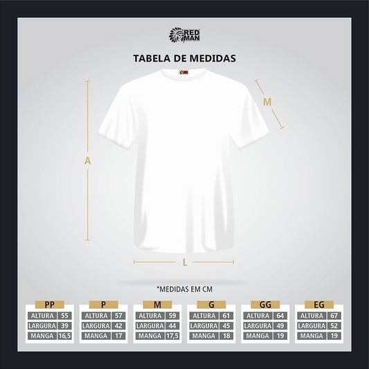 T-SHIRT REDMAN MENEGOTTI - FEMININA B008