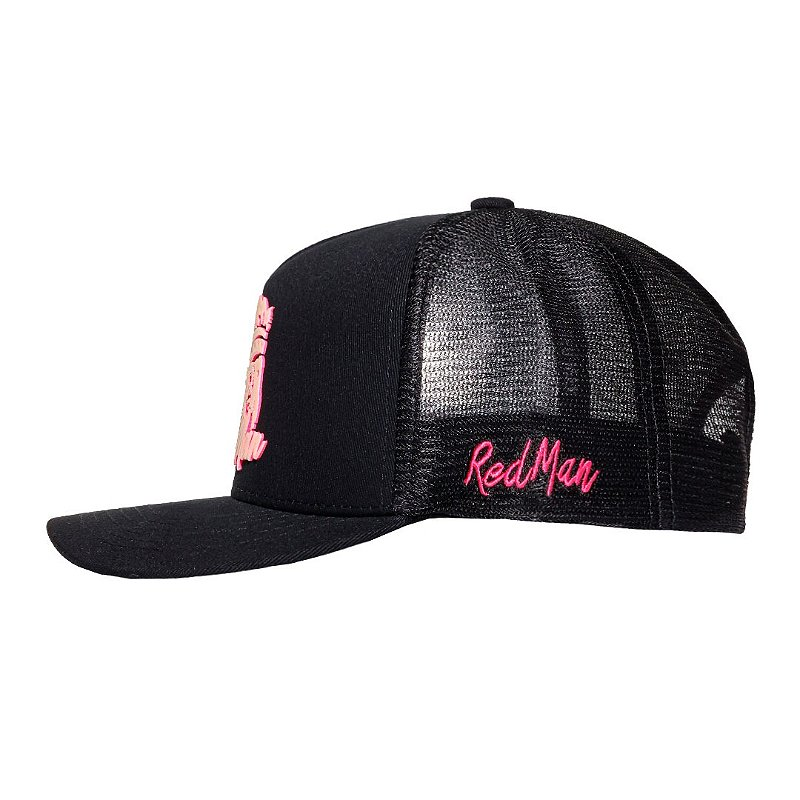 BONÉ REDMAN WONDER PINK NEON - RED 360