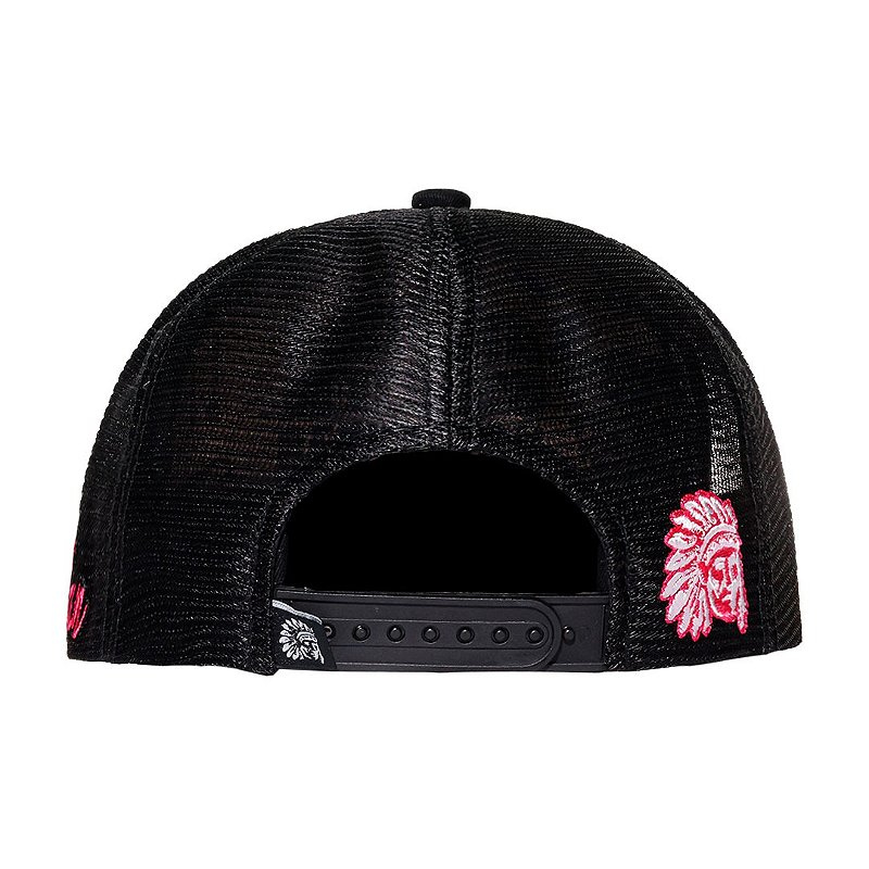 BONÉ REDMAN PINK FEATHER NEON - RED 363