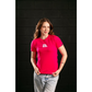 T- shirt feminina - red 072
