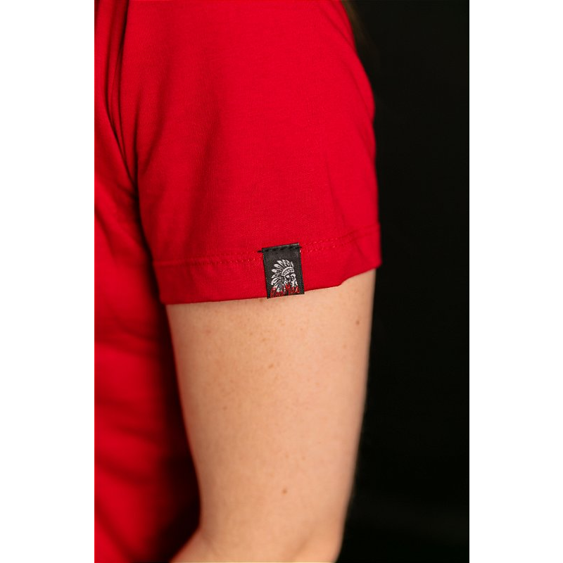 T- shirt feminina - red 057