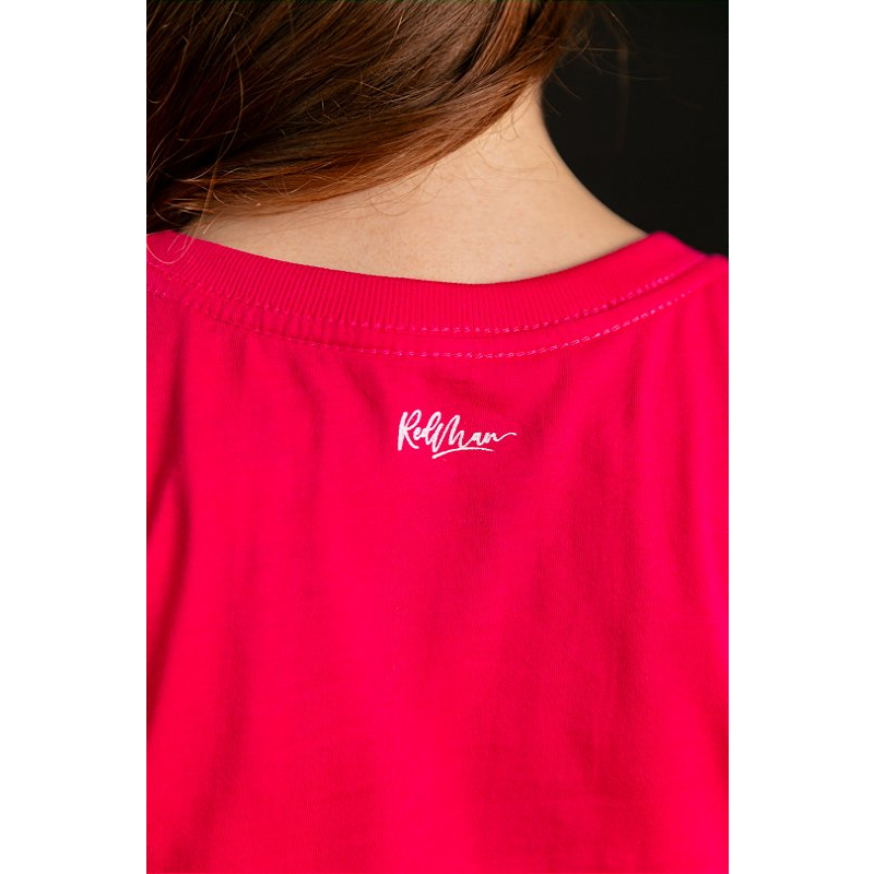 T- shirt feminina - red 072