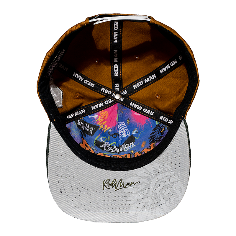 Boné Red Man snapback blant - RED 1232