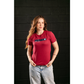 T- shirt feminina - red 067