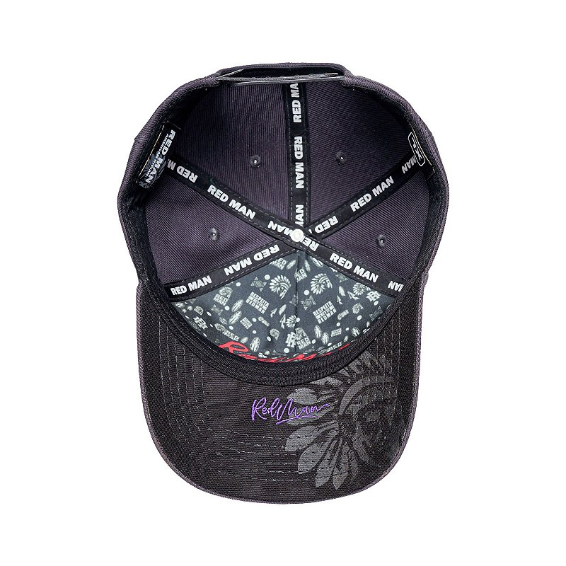 Boné REDMAN Basic Gray Violet - RED 1009