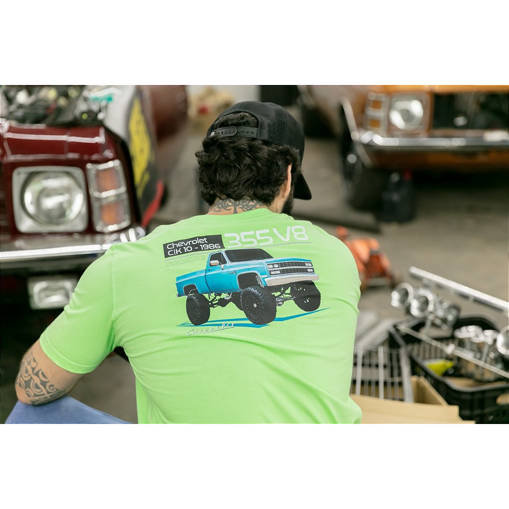 Camiseta Redman truck - red 1107