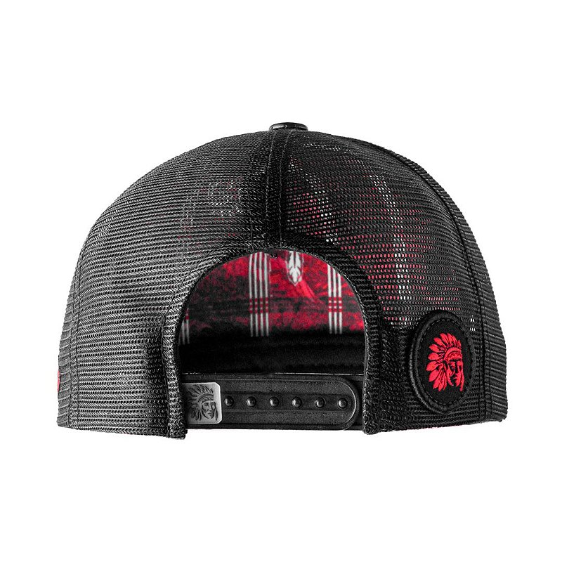 Boné REDMAN Black Leather - RED 550