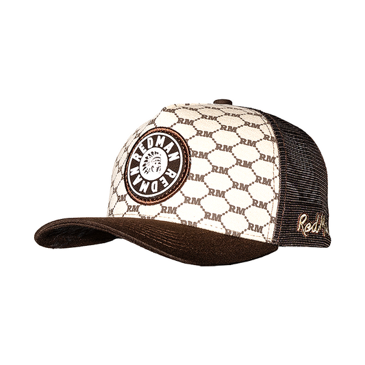 Boné Red Man RM BROWN - RED 1256