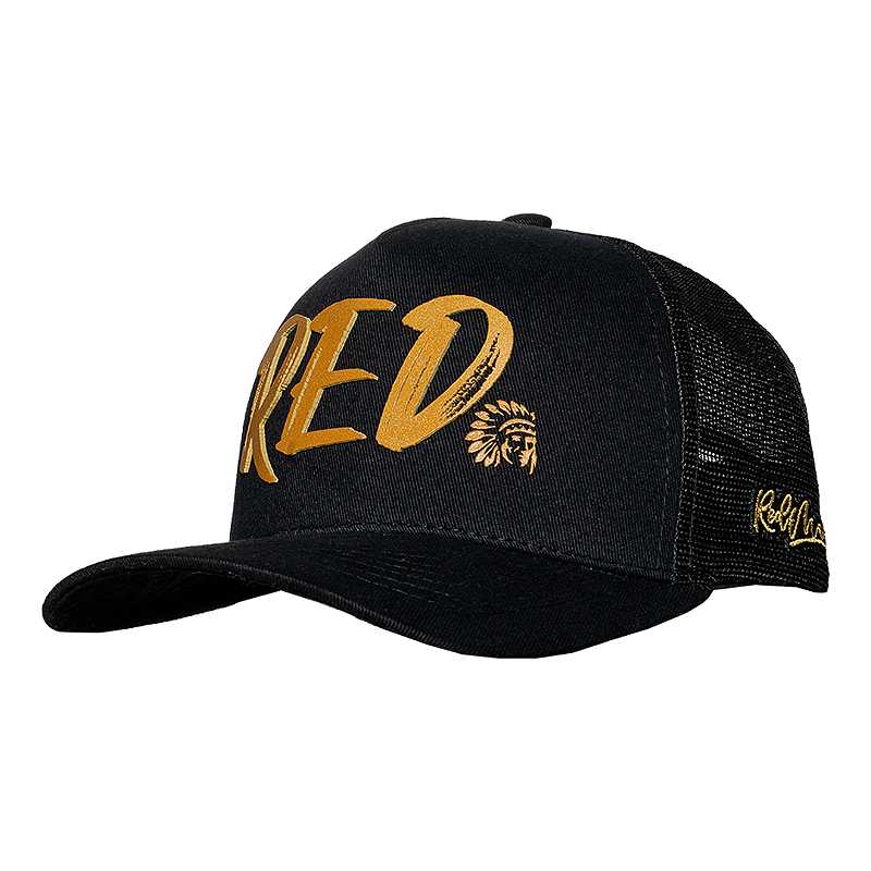 BONÉ red gold vibrant - RED 1159