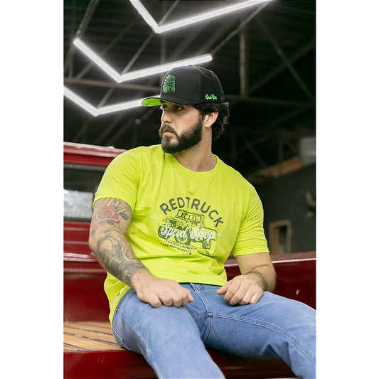 Camiseta Redman truck - red 1110